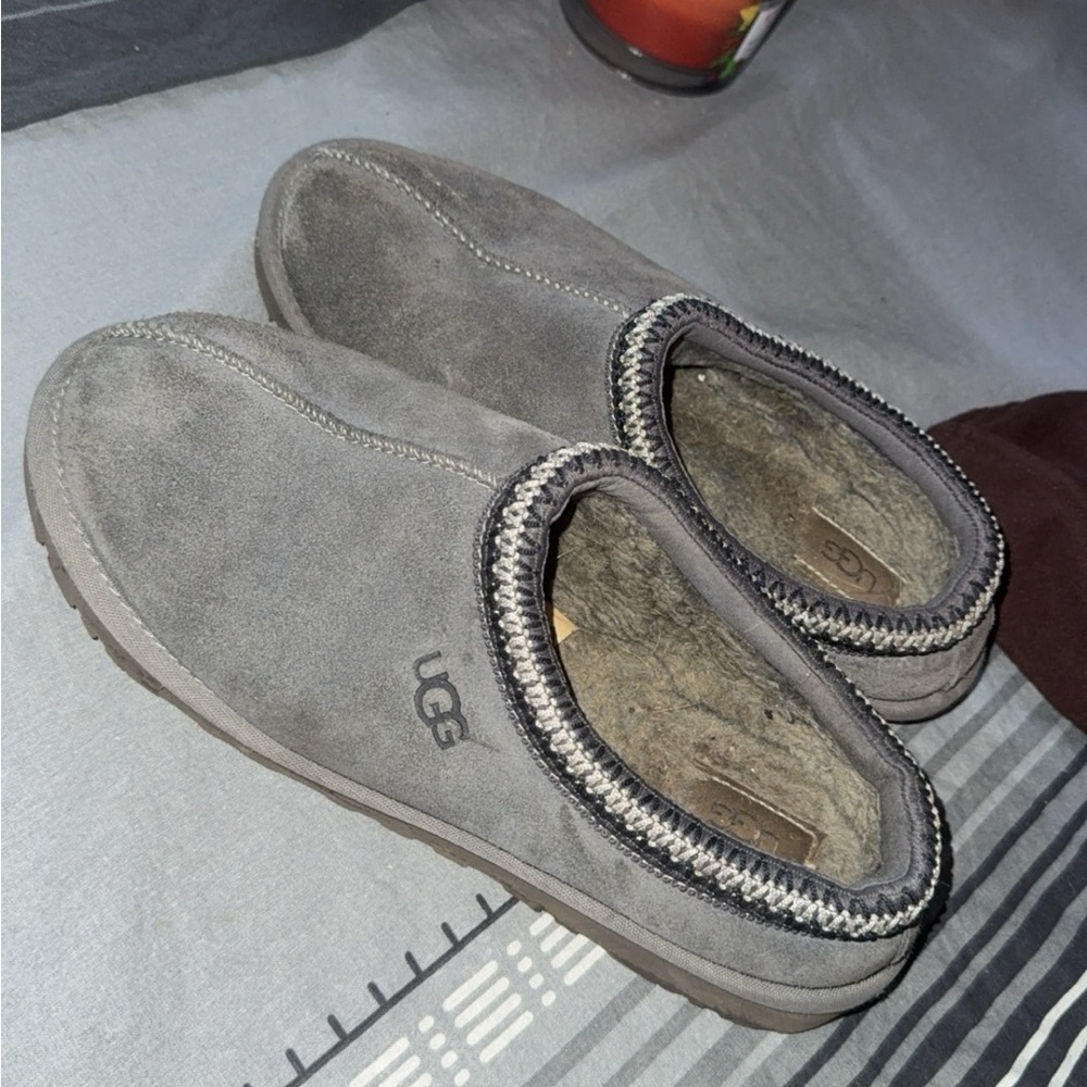 UGG Men's Charcoal Slip-Ons